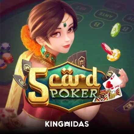 Official Table Games logo: 5 Card Poker by King Midas at Melbet Casino