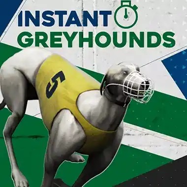 Instant Virtual Greyhounds online game logo by Leap Gaming on melbet-thailand.top