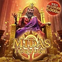 Official Slots logo: Midas Fortune by PG Soft at Melbet Casino